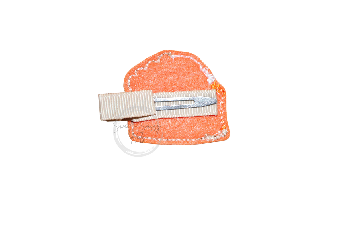 Pumpkin Pie Hair Clip