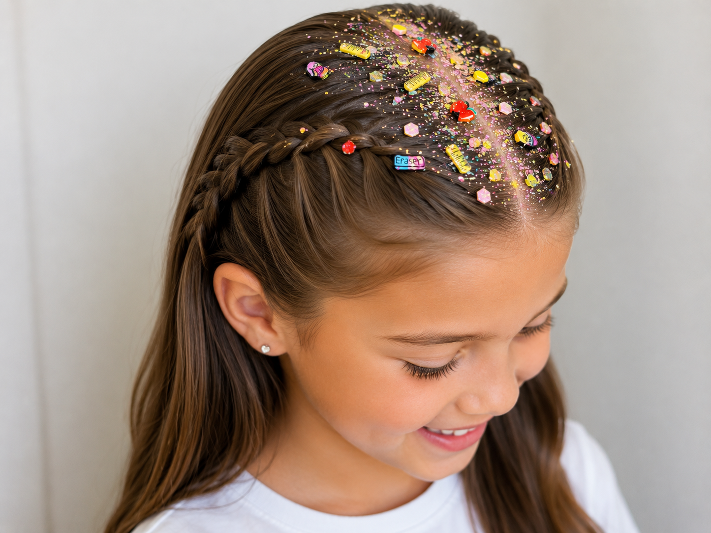 School Day Glitter Hair Gel