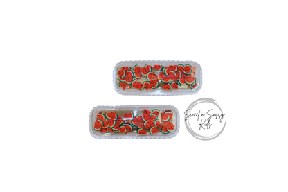 Watermelon Shaker Snap Clips