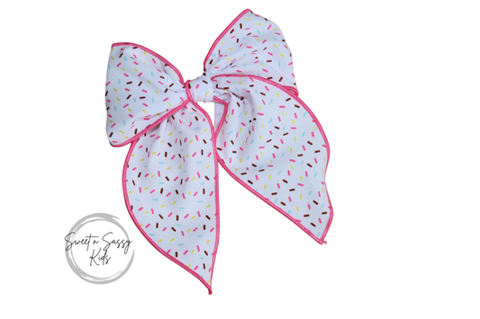 Sprinkles Hair Bow, Birthday
