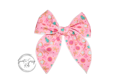 Christmas Cookies Fable Bow, 5.5 inch
