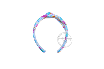 Preppy Seashells, Top-Knot Headband