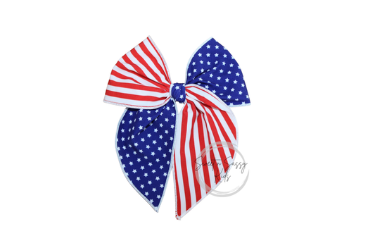 Flag Fable Bow, 5.5 inch