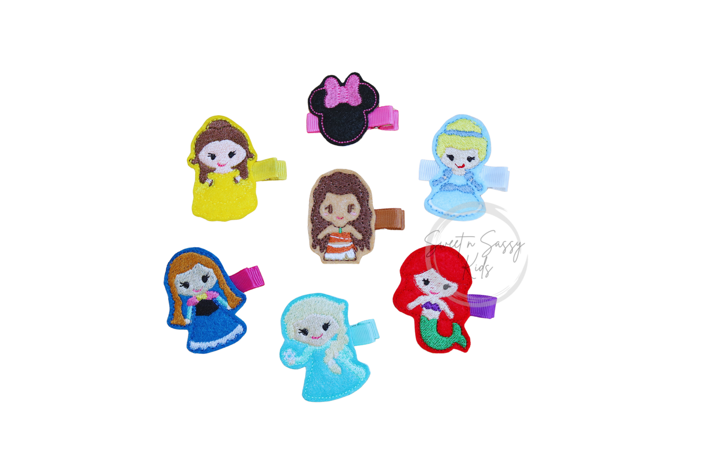 Mermaid Princess Feltie Hair Clip