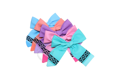 Crayon Hair Bow