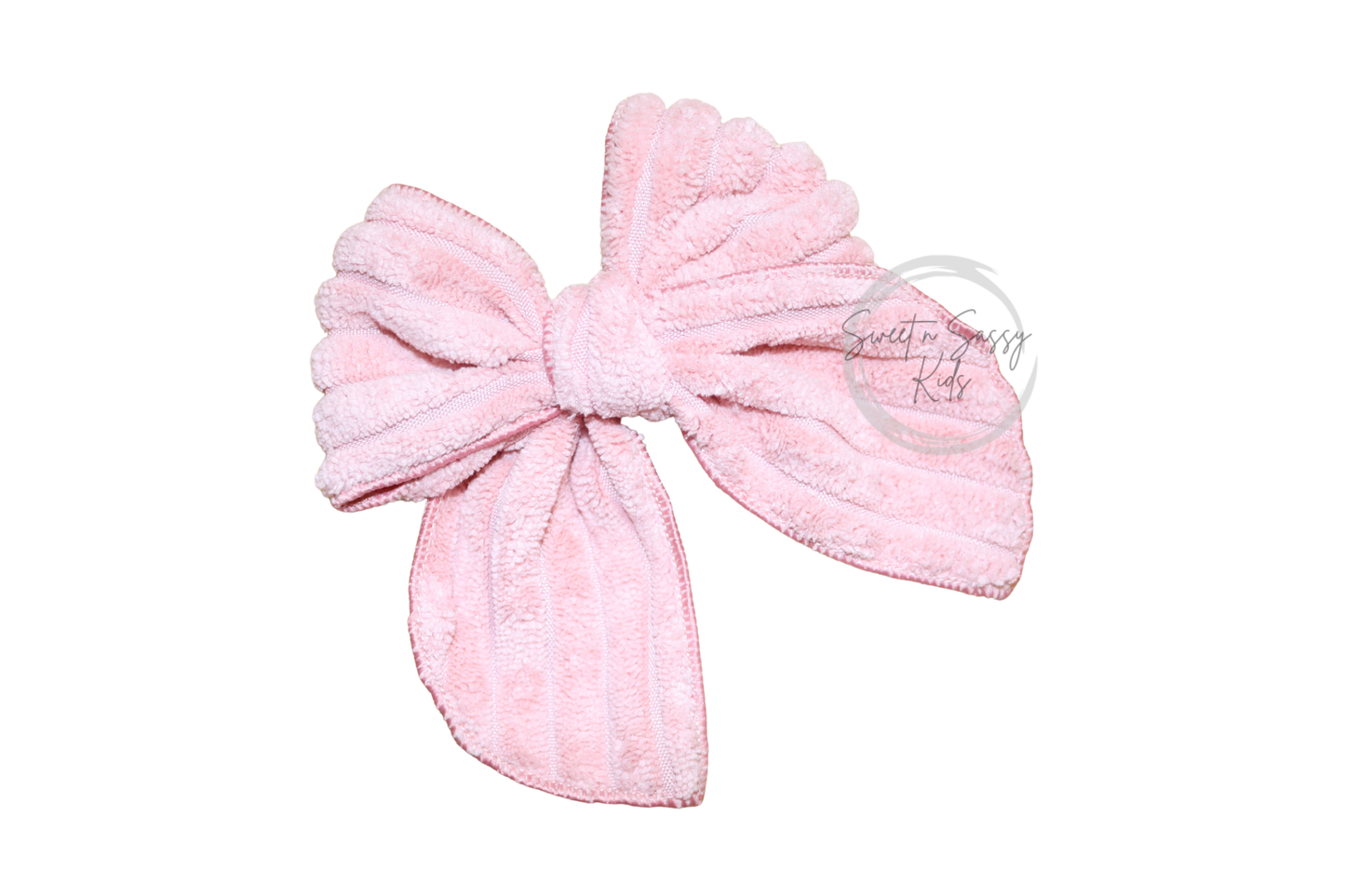 Dusty Rose Pink Hair Bow or Headband
