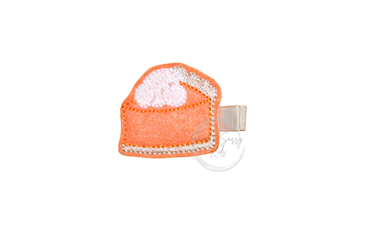 Pumpkin Pie Hair Clip