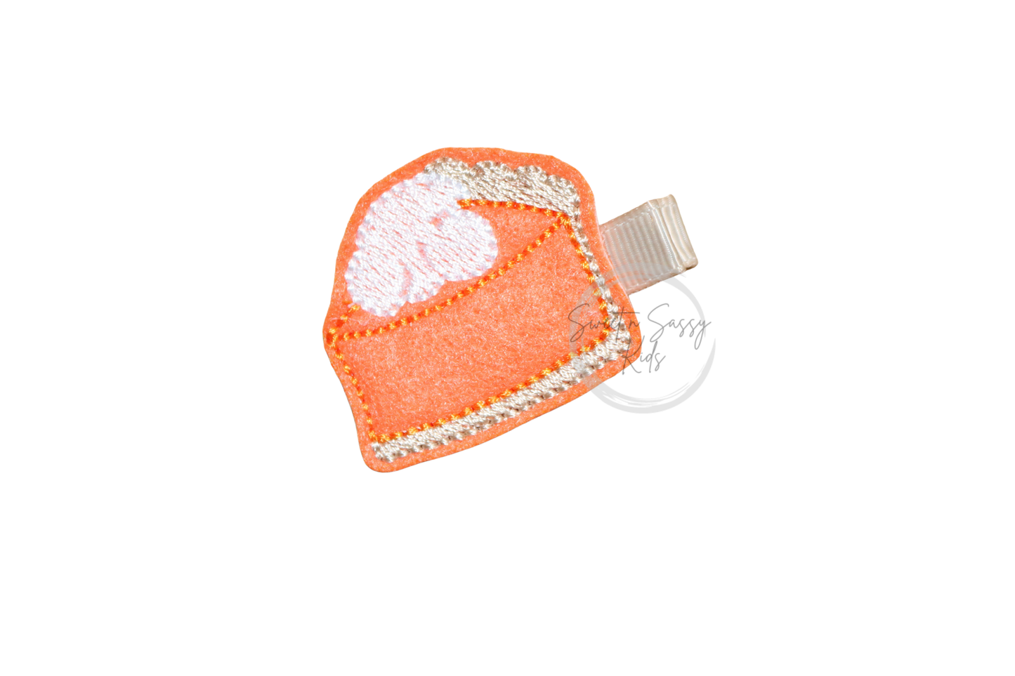 Pumpkin Pie Hair Clip