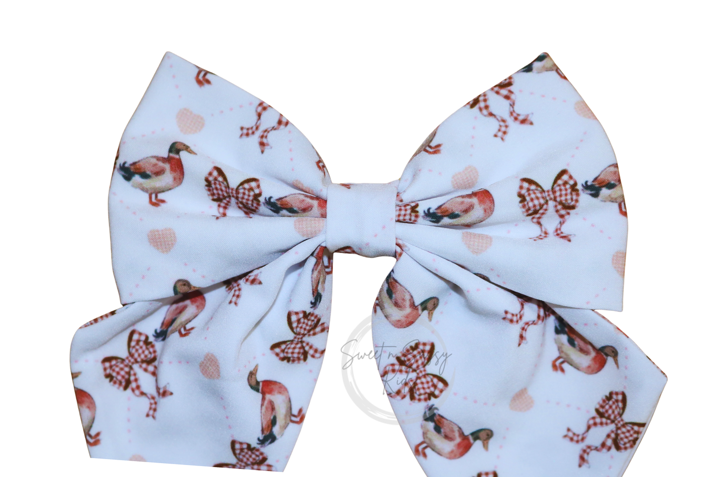 Duck Sailor Hair Bow