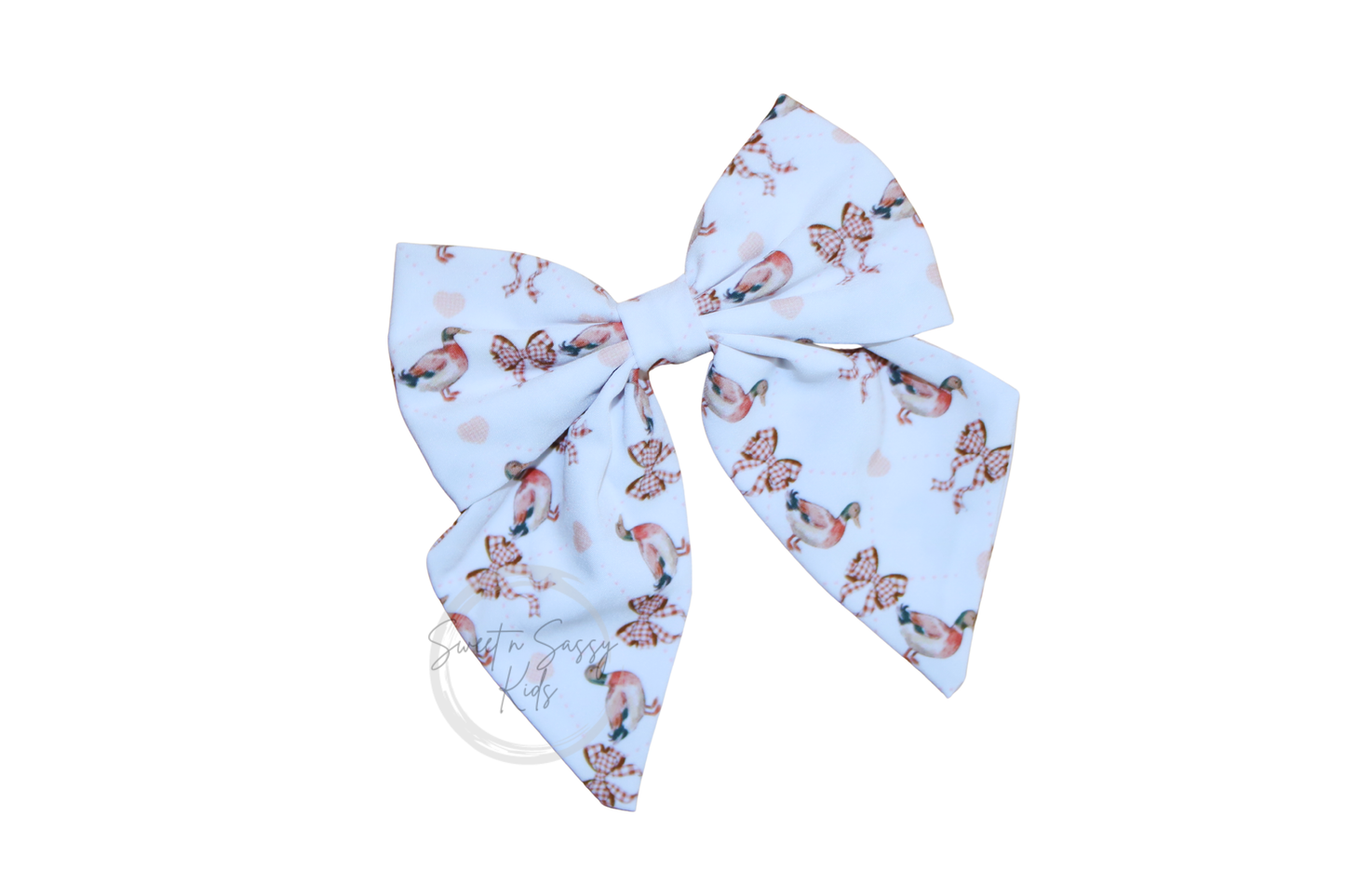 Duck Sailor Hair Bow